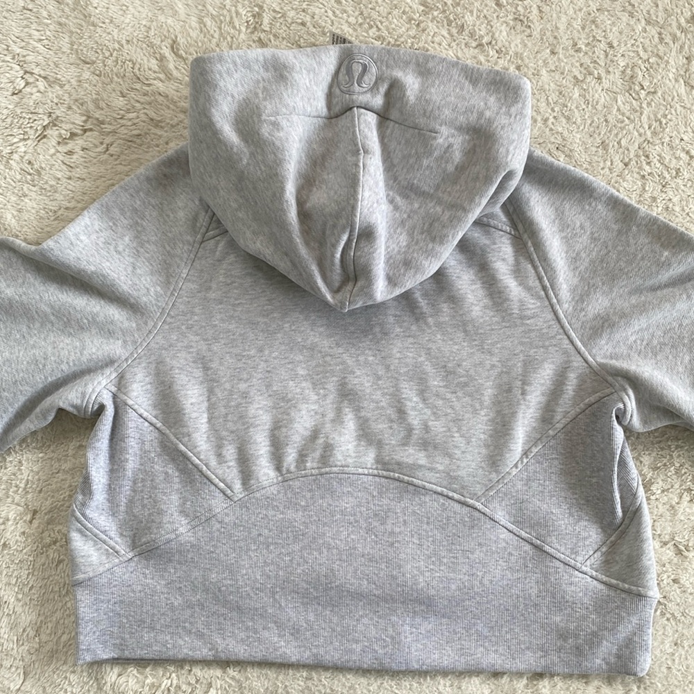 ❤️ Lululemon Scuba Oversized Full Zip in HCUG M/L NWT - Picture 2 of 9